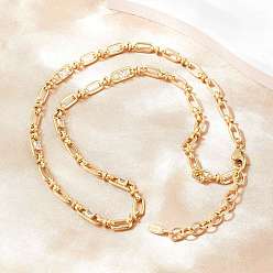 Прозрачный 5ММ латунная цепочка с овальными звеньями, инкрустированная кубическим цирконием, без кадмия и без свинца, стойки покрытие, долговечный, реальный 18 k позолоченный, прозрачные, 18.19 дюйм (46.2 см)