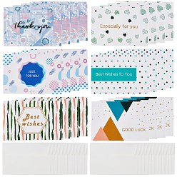 Mixed Color Envelope and Pattern Greeting Cards Sets, for Mother's Day Valentine's Day Birthday Thanksgiving Day, Mixed Color, Card: 85x125x0.9mm, Envelope: 0.4x134x88mm