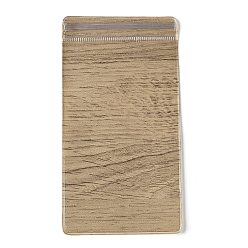 пшеница Пвх почтовый замок сумки, прямоугольные упаковочные пакеты, верхние пакеты с самозапечатыванием, цвет пшеницы, 15x8 см, односторонняя толщина: 7.8 мил(0.2мм)