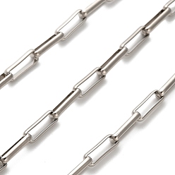 Нержавеющая Сталь Цвет 304 цепи из нержавеющей стали, несварные, цвет нержавеющей стали, 12x4x2 мм