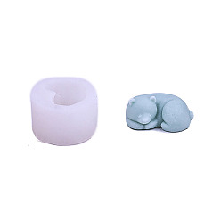 Белый Медведь силиконовые формы, формы для украшения, формы для литья гипсовой смолы, белые, 53x65 мм