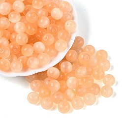 Сэнди Коричневый Стеклянные бусины в стиле верстака класса А FGB, круглые, имитация шарики глаза кота, песчаный коричневый, 7~7.5 мм, отверстие : 1.4~1.5 мм, Около 900 шт / фунт