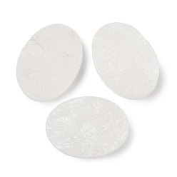 Хрусталь Кристалл кабошоны природного кварца, горного хрусталя, овальные, 35~35.5x25~25.5x8.5~10.5 мм