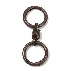 Кокосово-Коричневый Застежки из сплава с пружинным затвором, с весенними находками, кокосового коричневый, 76.5 мм