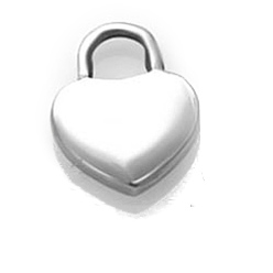 Нержавеющая Сталь Цвет Шкентели нержавеющей стали, подвеска в виде замка в виде сердца, цвет нержавеющей стали, 20x15 мм