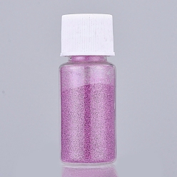 Фуксин Блестящий лазерный блеск пыли порошок, для уф-смолы, украшение из эпоксидной смолы и изготовление ювелирных изделий для ногтей, фуксиново-красные, Бутылка: 22x57 мм, 5 г / бутылка