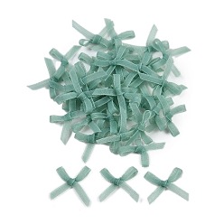 Кадет Синий Аксессуары для костюмов из нейлона, бантом, кадетский синий, 19x21x2.5 мм