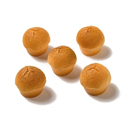 Перу Кабошоны из непрозрачной смолы, имитация еды, декодирование, хлеб, Перу, 19.5x18 мм