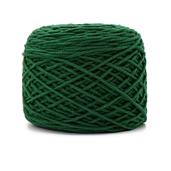 Зеленый Шерстяная пряжа, для одежды шарфы свитера шали шапки, зелёные, 5 мм