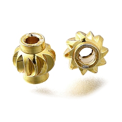 Золотой Латунные бусины, долговечный, фонарь, золотые, 5x4.8x4.8 мм, отверстие : 1.6 мм