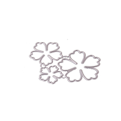 Матовый Платиновый Цвет Трафареты для резки углеродистой стали sakura, для diy scrapbooking / фотоальбом, декоративная тисняющая бумажная карточка, матовый цвет платины, 108x88x0.8 мм