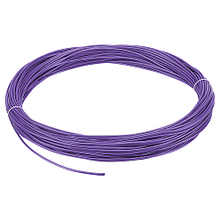 Фиолетовый Пластиковые полоски из ротанга, твердый ткацкий материал, для DIY, вязание мебели, фиолетовые, 4 мм, 50 м / 500 г