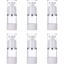 Прозрачный Пустой насос для прессования пластмассы, средство для удаления лака для ногтей, прозрачные, 9.5 см, мощность: 15мл