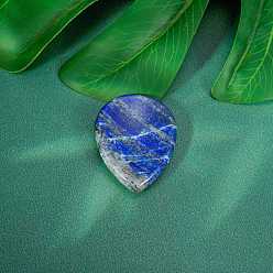 Ляпис-Лазурь Натуральные украшения из ляпис-лазури в виде капель, Камни Рейки для домашнего офиса, рабочего стола, украшение по фэн-шуй, 45x35 мм