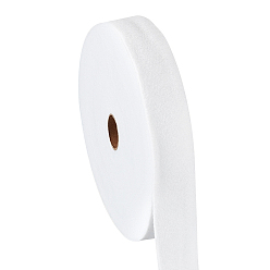 Белый Нетканые ткани вышивка иглы войлока для DIY ремесел, аксессуары для одежды, белые, 5x0.09 см, около 35 м / рулон