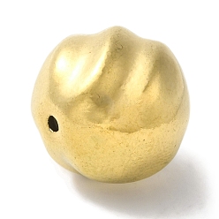 Золотой 304 из нержавеющей стали бусы, круглые, золотые, 15 мм, отверстие : 1.5 мм