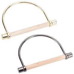 (52) Непрозрачная лаванда Замена рукояток d-образной формы из цинкового сплава, для сумок ручной работы сумочки ручки портмоне, разноцветные, 105x152x16.5 мм, 2 цветов, 2 комплектов / цвет, 4sets / мешок