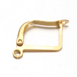 Золотой Ионное покрытие (ip) 304 бублики из нержавеющей стали, donuthalter, подходит для изготовления ювелирных изделий с подвесками, золотые, 20x13.5x2 мм, отверстие : 1 мм, внутренний размер (место для пончика): 11x10 мм