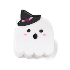 Ghost Акриловые заколки-когти на Хэллоуин, Сплав с поиска, аксессуары для волос для женщин и девочек, призрак, 30x28x27 мм