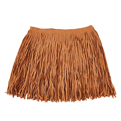 Перу 2м отделка бахромой из искусственной кожи и замши, Кожаная бахрома с кисточками для шитья своими руками, украшения платья и юбки, Перу, 310 мм