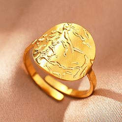 Плоский Круглый 304 из нержавеющей стали манжеты кольца, золотые, плоско-круглые, внутренний диаметр: 15~20 мм