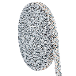 Светло-Синий Плетеная кружевная отделка из полиэстера, шитье кружевной ленты сороконожка, аксессуары для одежды и аксессуары для штор, голубой, 5/8 дюйм (15 мм), около 13.12 ярдов (12 м) / рулон