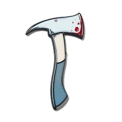 Нектар Двухсторонние подвески из акрила с принтом, Хэллоуин тема, нектар, 53x32x2 мм, отверстие : 1.5 мм