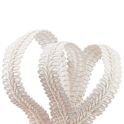 Белый Плетеная кружевная отделка из полиэстера, шитье кружевной ленты сороконожка, аксессуары для одежды и аксессуары для штор, белые, 5/8 дюйм (16 мм), около 10.94 ярдов (10 м) / карту