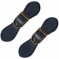 Черный Кожаная пряжка, для сумки свитер куртка пальто, аксессуары для шитья своими руками, чёрные, 11.5~14.5 см