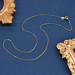 Золотой 925 регулируемые ожерелья-слайдеры из стерлингового серебра для женщин, с печатью 925, золотые, 17.72 дюйм (45 см)