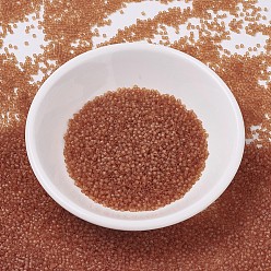 (DB0781) Окрашенный Полу-матовый Прозрачный Янтарь Бусины miyuki delica, цилиндр, японский бисер, 11/0, (db 0781) окрашенный полупрозрачный янтарь, 1.3x1.6 мм, Отверстие: 0.8 мм, о 2000 шт / бутылка, 10 г / бутылка