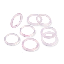 лаванда Кольца из натурального агата, окрашенного и нагретого, для женщин, лаванда, 2.5~3 мм, внутренний диаметр: 17~18 мм