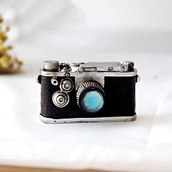 Другие Миниатюрные украшения из смолы, аксессуары для домашнего кукольного домика с микро-ландшафтом, притворяясь опорными украшениями, камера, 82x24x46 мм