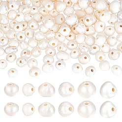 Бежевый 150шт. 3 стили нити натуральных культивированных пресноводных жемчужных бусин, картофель, бежевые, 1.5~3x1.5~4.5x1.5~4 мм, отверстие : 0.5 мм, 50 шт / стиль