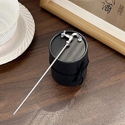 Платина Легированные Палочки для Волос, аксессуары для волос для женщин и девочек, водопроводный кран, платина, 170x38 мм