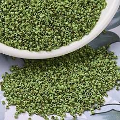 (DB2265) Непрозрачный Шартрезский Пикассо Бусины miyuki delica, цилиндр, японский бисер, 11/0, (db2265) непрозрачная зеленовато-желтая полихромная яшма/камень Пикассо/яшма Пикассо, 1.3x1.6 мм, отверстие : 0.8 мм, о 2000шт / бутылка, 10 г / бутылка