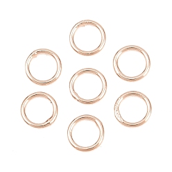 Розовое Золото Латунь закрыт прыжок кольца, круглые, розовое золото , 21 датчик, 5x0.7 мм, внутренний диаметр: 3.5 мм, о 50 шт / комплект
