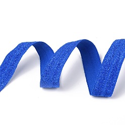 Blau Gold und Silber funkeln elastisches seitliches Nylonband, Gewebekleidungsnähzubehör, Blau, 5/8 Zoll (15 mm), etwa 50yards / Rolle (45.72 m / Rolle)