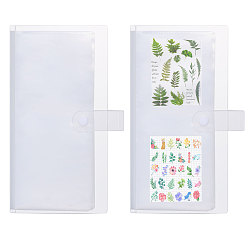 Белый Дым 1 альбомы для хранения фотокарточек из прозрачного полипропилена, фотоальбом с 80 карманами, серый, 238x124x19 мм