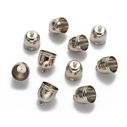 Платина Латуни мозг заканчивается, платина, 14x12 мм, отверстие : 1 мм, внутренний диаметр: 10 мм