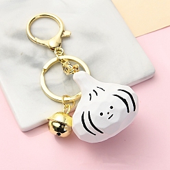 Vegetables Смолы брелок, тема овощей и фруктов, овощи, Кулон : 56x34 мм