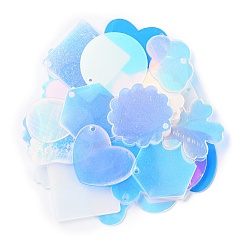 Разноцветный Акриловые подвески, акриловый диск, аксессуары для ключей в форме диска своими руками, красочный, 33~65.5x33.5~65.5x1 мм, отверстие : 3~3.1 мм