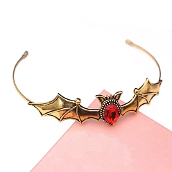 Красный Сплав волос, летучая мышь, с акриловой, красные, 140x30 мм