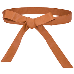 Седло Коричневый Ремни из искусственной кожи для пальто, седло коричневый, 1800x40x1 мм