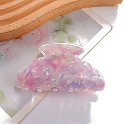 Сливовый Акриловые заколки для волос на когтях, для женщин девушек, слива, 50x85 мм