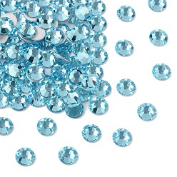 60010 Aqua Bohemica Preciosa® maxima crystal без горячей фиксации плоские камни, чешский хрусталь, срыв твердой мозговой оболочки, круглый(438 11 615 шатон-роза), 60010 аква богемика, ss 12 (3~3.2 мм)