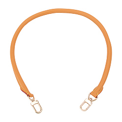 Верблюжий Кожаные сумки, с металлическими застежками, золотые, замена ручки сумки, верблюжие, 710x17 мм