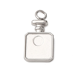 Bottle 304 прелести нержавеющей стали, цвет нержавеющей стали, Флакон духов, 13.5x7x1.5 мм, отверстие : 1.8 мм