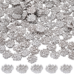 Платина 100 кабошоны из сплава шт., пестик, платина, 6x6.5x2.5 мм