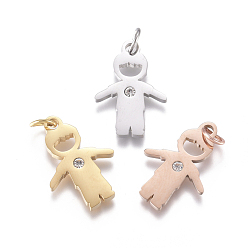 (52) Непрозрачная лаванда 316 хирургические подвески из нержавеющей стали, с микропаве и фианитом, долговечный, мальчик, прозрачные, разноцветные, 19x13.5x2 мм, отверстие: 3.5 мм